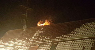 Kaminbrand in Tanau - Jan 2017