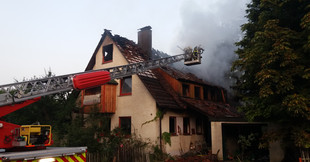Nachbarschafthilfe - 2x Brand eines Wohnhauses in Täferrot - Aug 19
