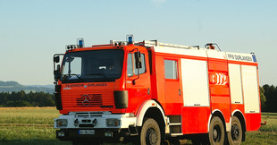 Nachbarschaftshilfe - Brand in einem Industriebetrieb in Spraitbach - März 18